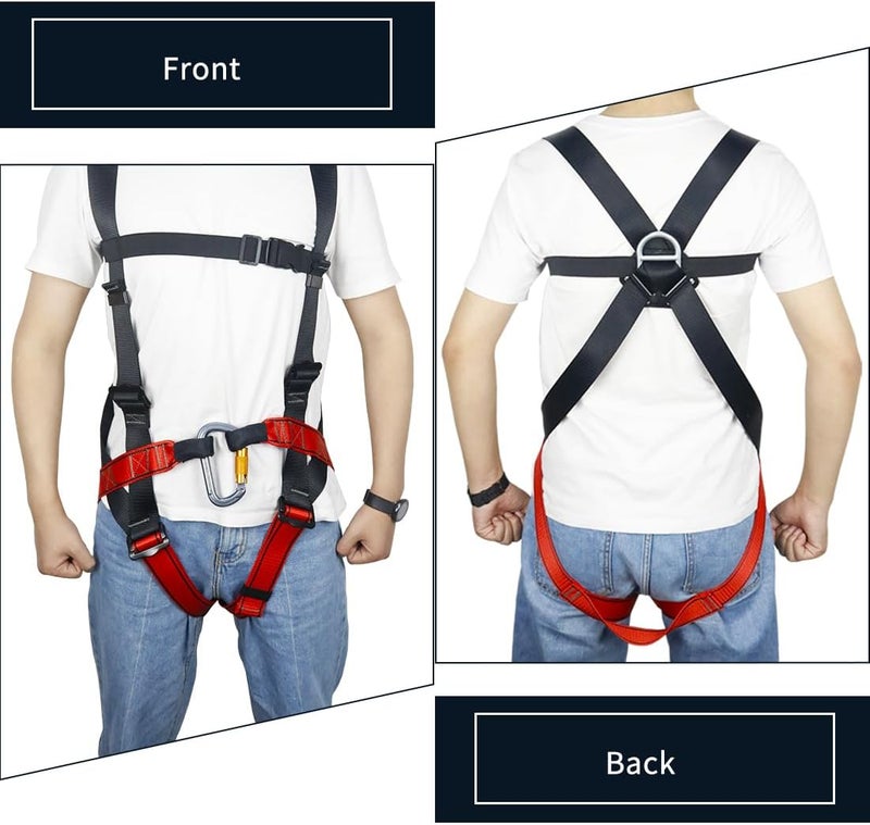 Newdoar Climbing Harness CE Certification Rock Climbing Rappelling Equipment Body Guard Protect Rappelling Rescuing Equip - Image 5